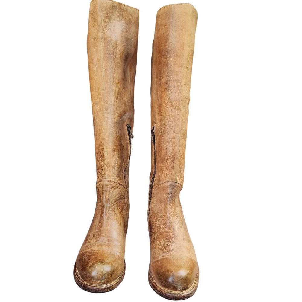 Bed Stu Manchester Distressed Riding boots Equestrian Cobbler Series Grunge Sz 8 - Picture 2 of 15